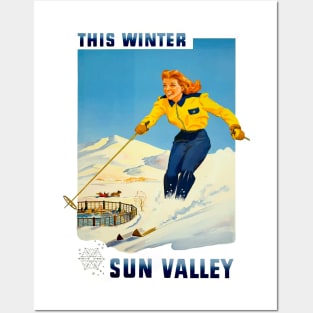 Sun Valley - Vintage Travel Posters and Art